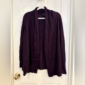GAP Deep Brown Wool Cardigan